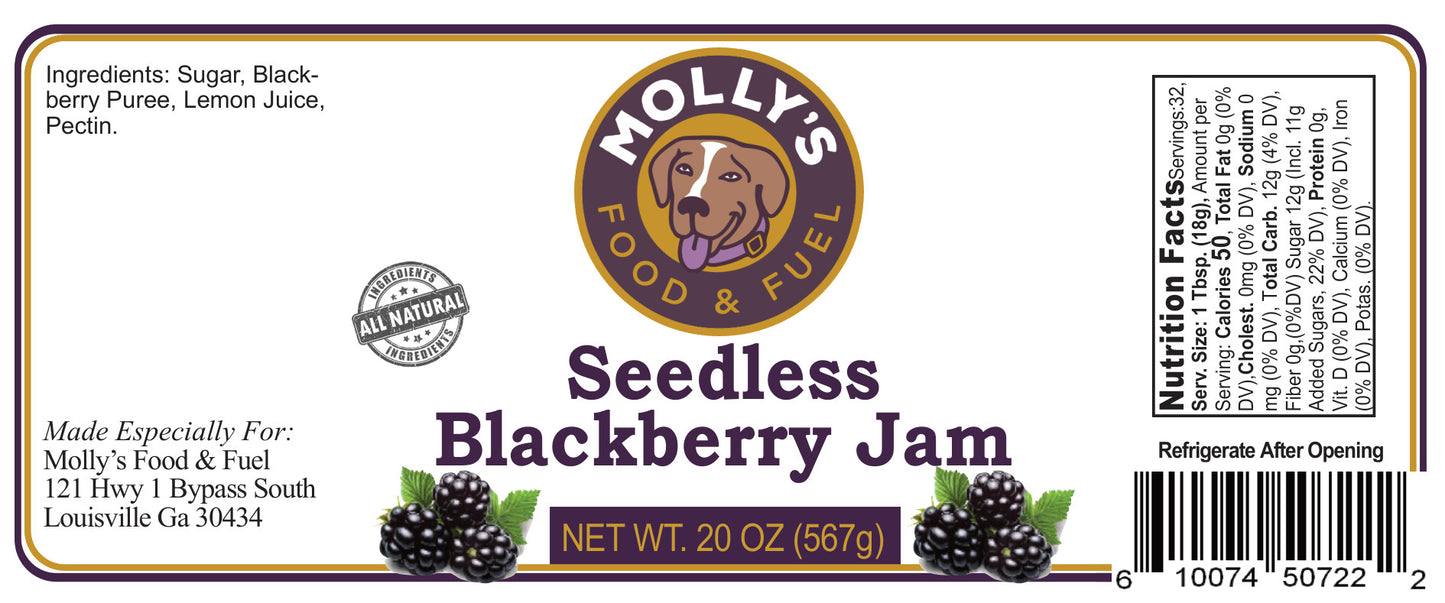 Seedless Blackberry Jam