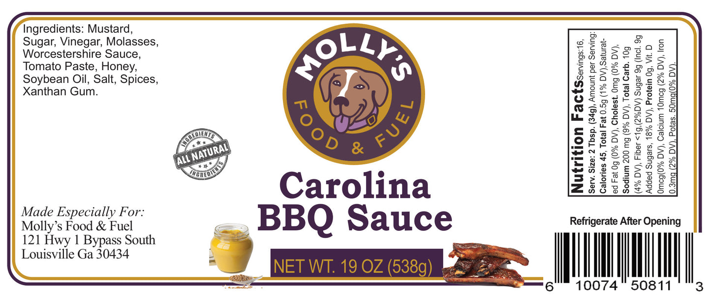 Carolina BBQ Sauce