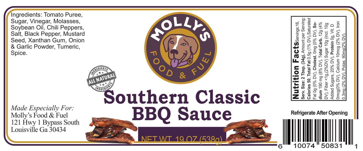 Southern Classic BBQ Sauce